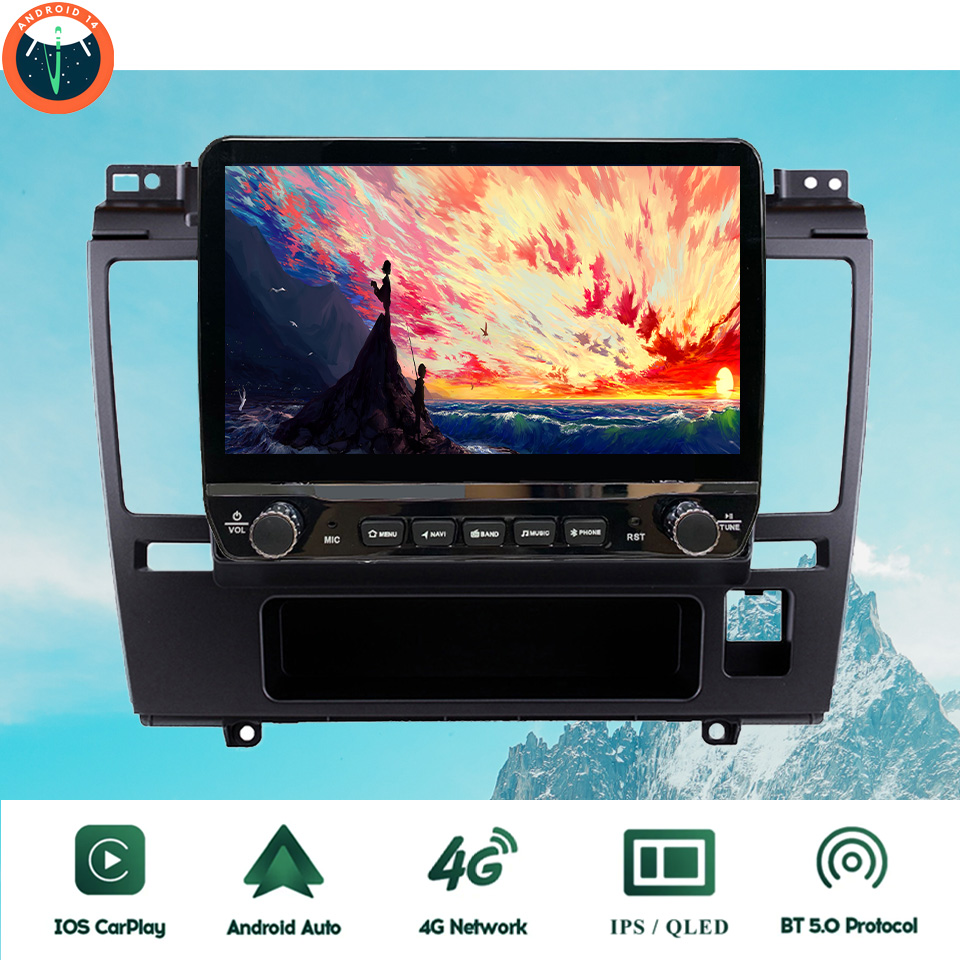 Cassette Tape Head - 8Core 8G+128G Carplay Auto Car Radio