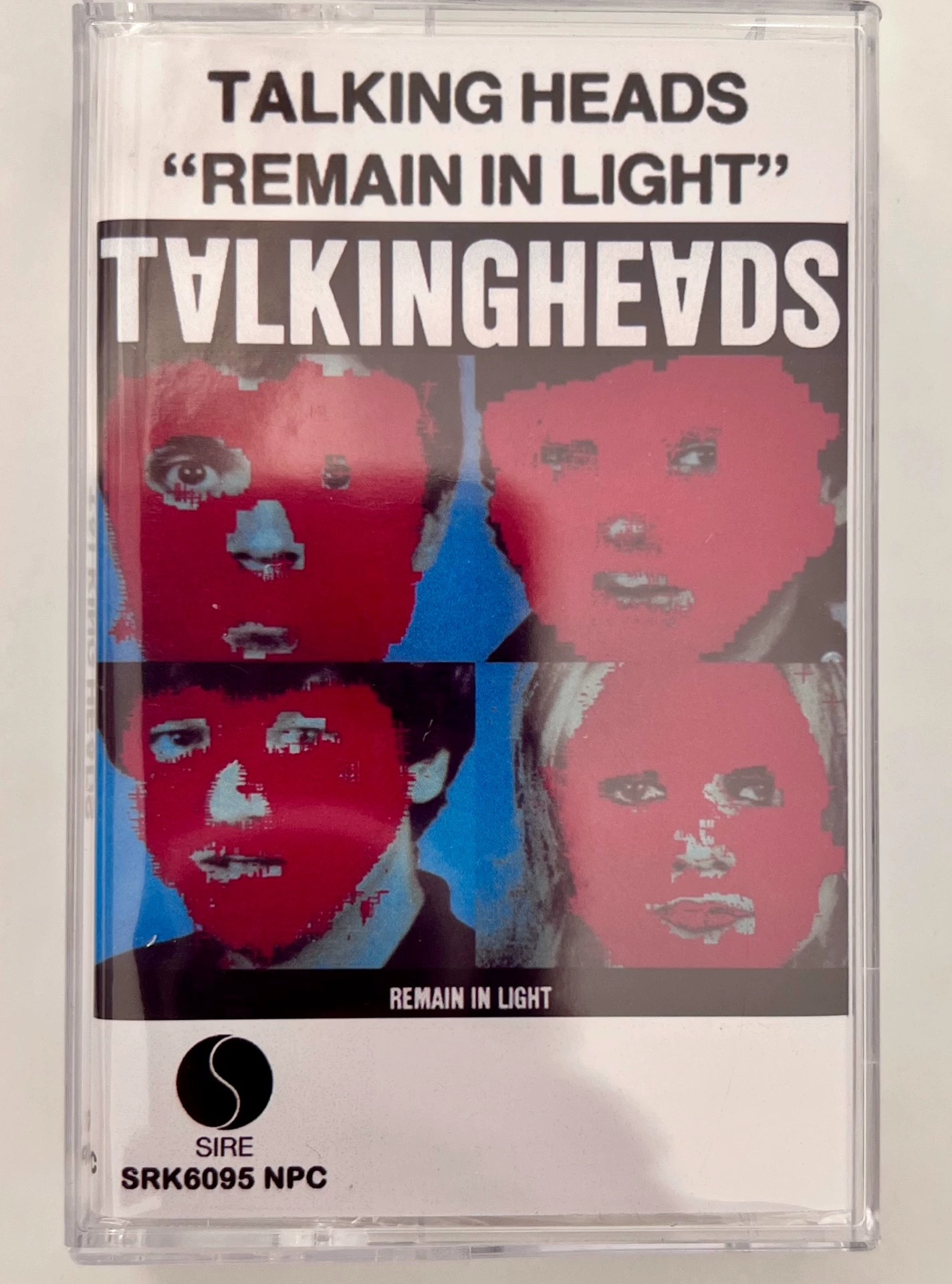 Cassette Tape Head - Rock Talking Heads David Byrne Music