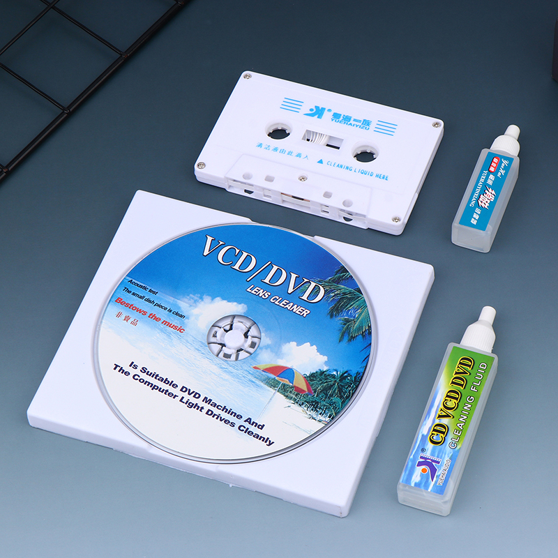 Cassette Tape Head - CD VCD DVD Player Lens Cleaner