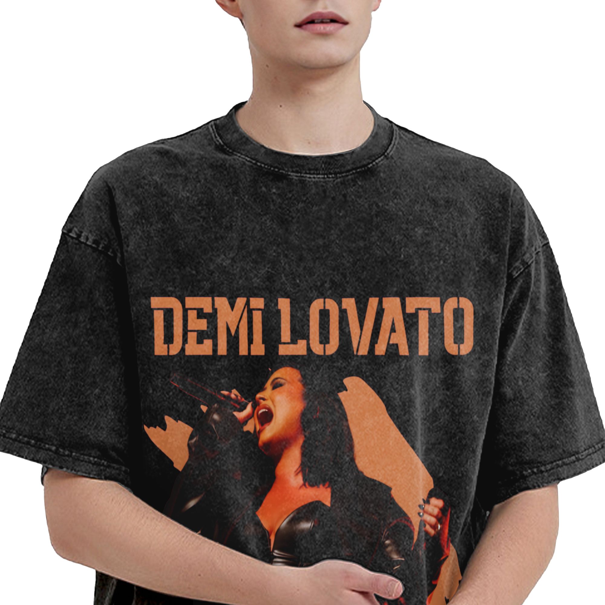 Harajuku Washed Shirts Demi Lo - Collectible Vintage T Shirts 리뷰 및 가격