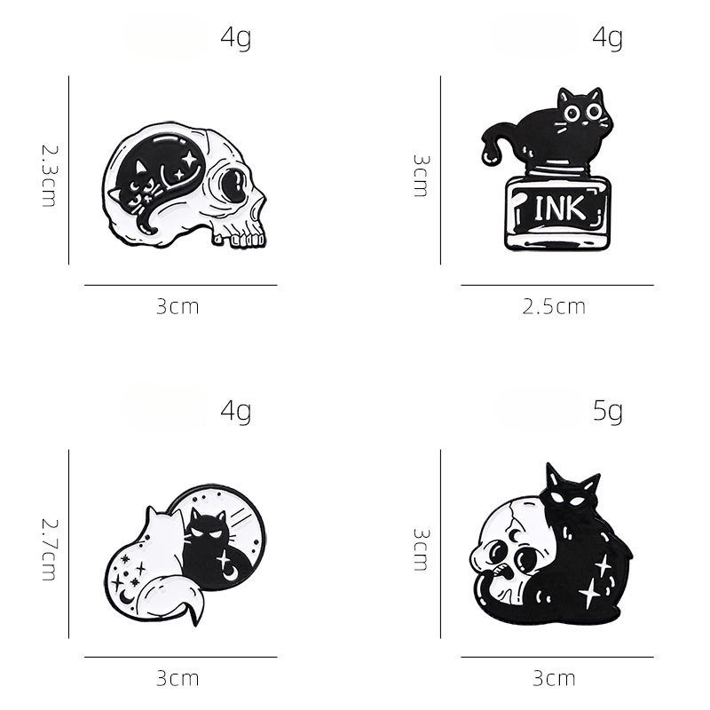 Cute Black Cat Collection Plan - Collectible Vintage Brooches 리뷰 및 가격