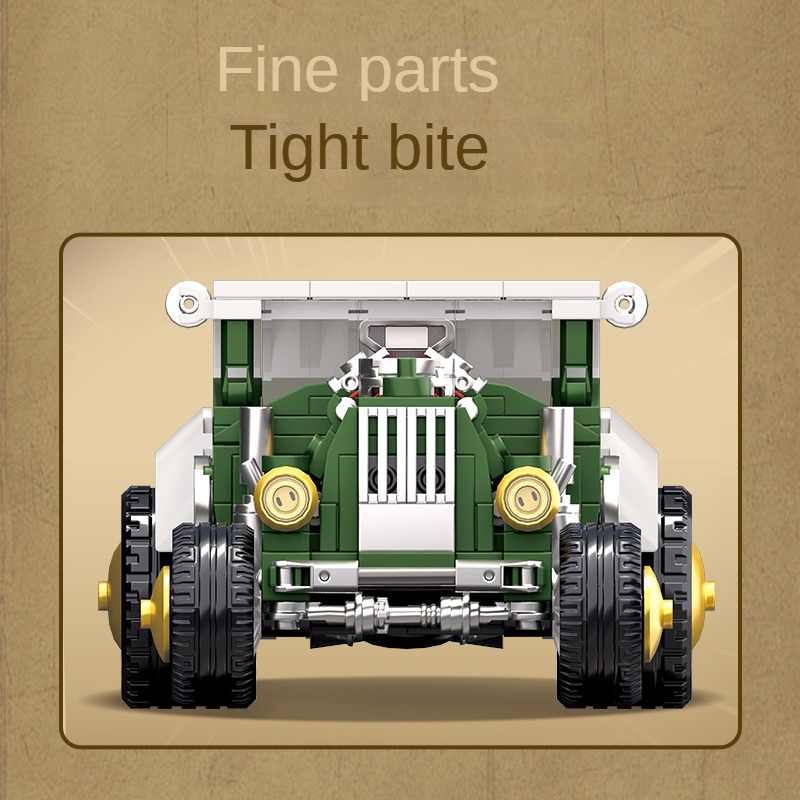 Retro vintage car building blo - Vintage Collectible Ornaments 리뷰 및 가격