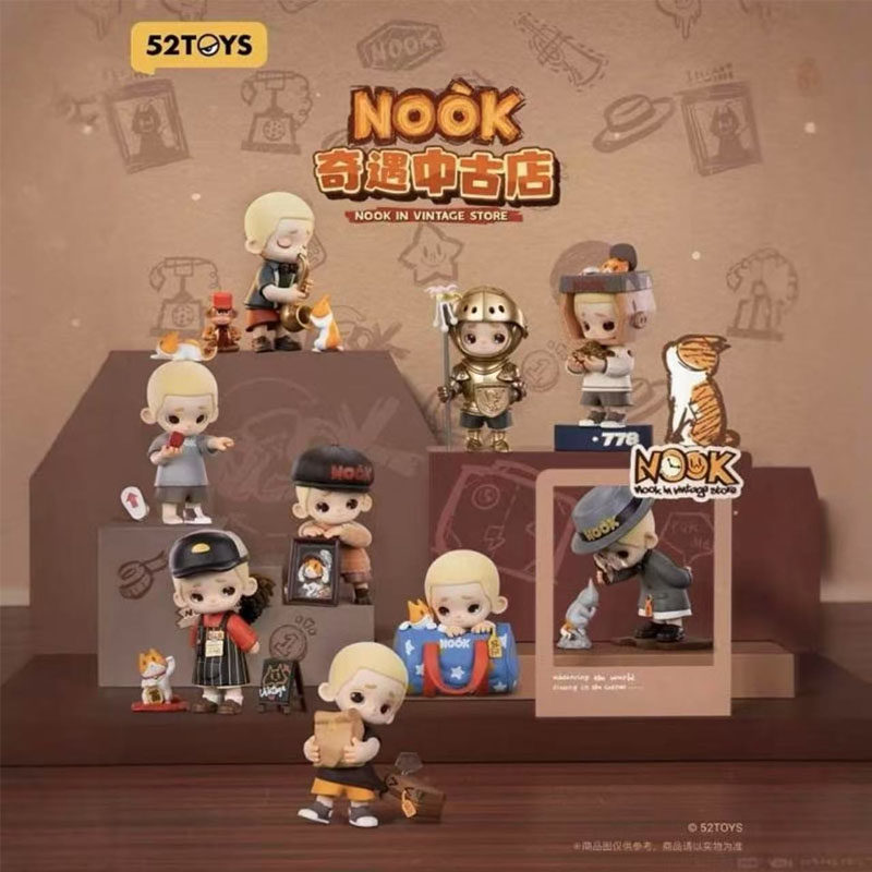 New 52TOYS Blind Box Nook In V - Vintage And Collectible Stores 리뷰 및 가격