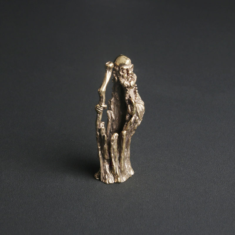 Vintage Brass Zen Master Dharm - Vintage Collectible Ornaments 리뷰 및 가격