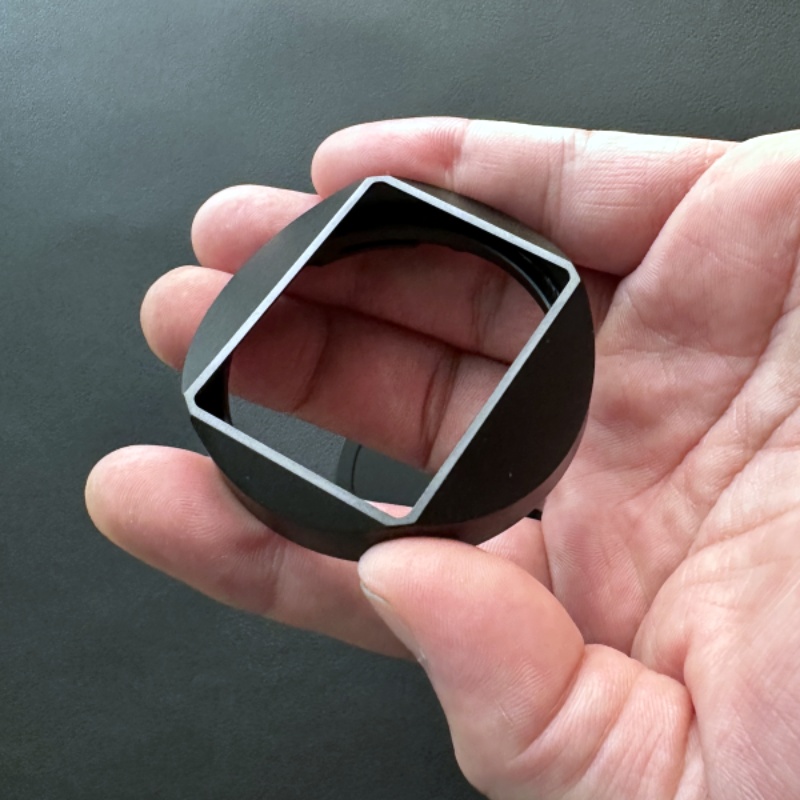 Metal Bayonet Square Lens Hood - Lens Cap Vintage 리뷰 및 가격