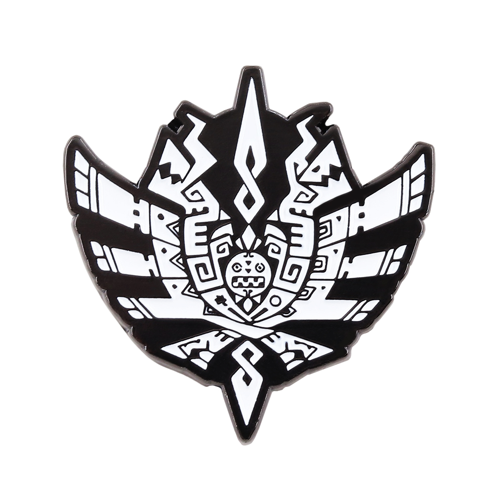 MH4 Monster Hunter-4 Logo Badg - Collectible Vintage Brooches 리뷰 및 가격