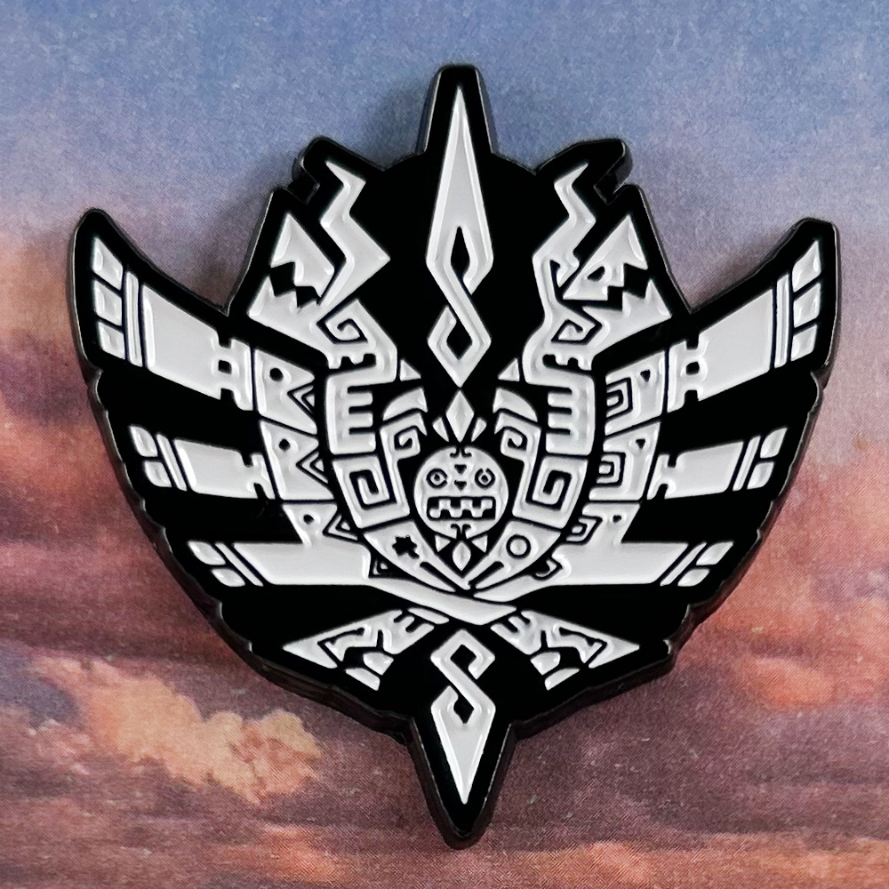 MH4 Monster Hunter-4 Logo Badg - Collectible Vintage Brooches 리뷰 및 가격