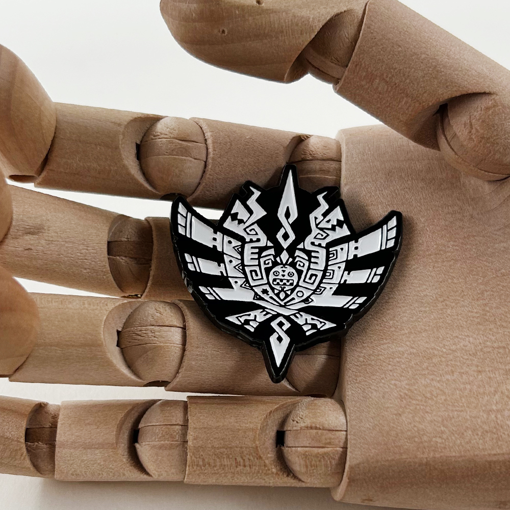 MH4 Monster Hunter-4 Logo Badg - Collectible Vintage Brooches 리뷰 및 가격