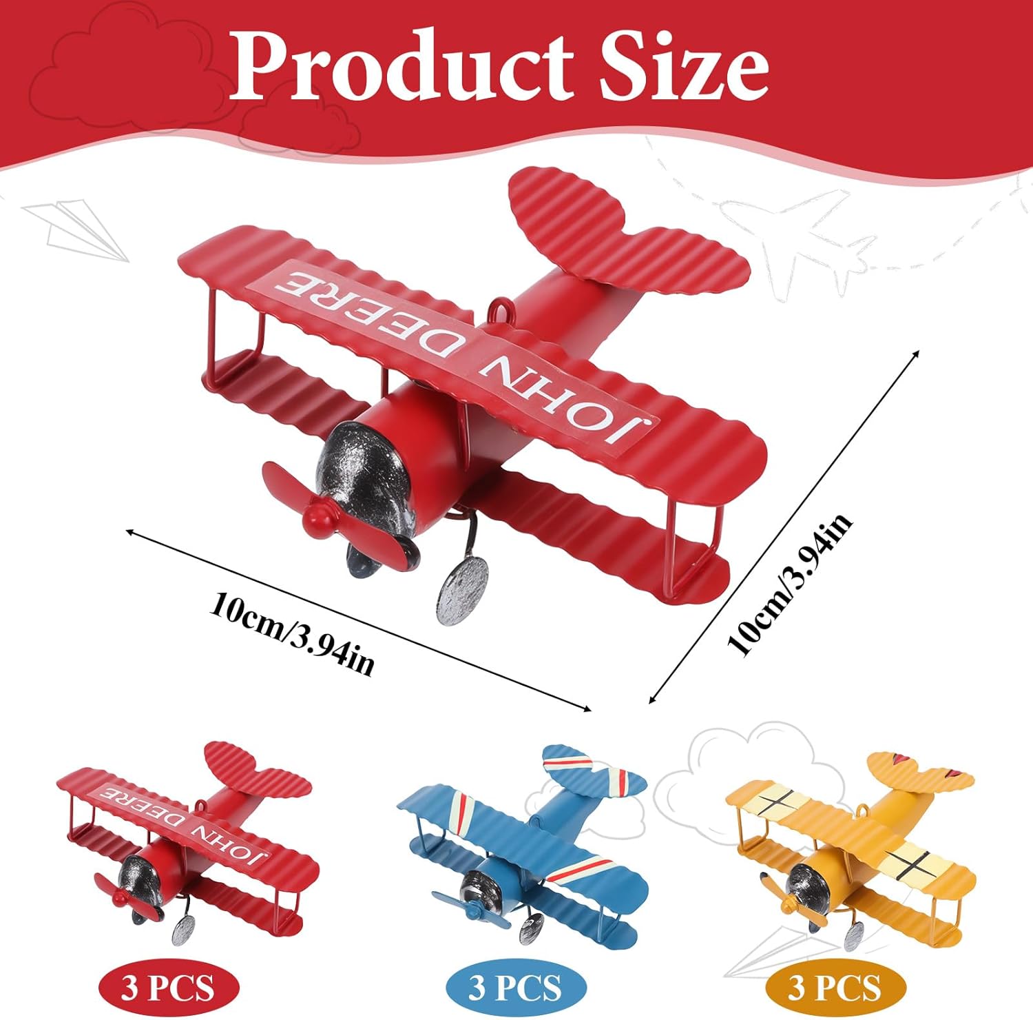 Vintage Metal Airplane Model R - Vintage Collectible Ornaments 리뷰 및 가격