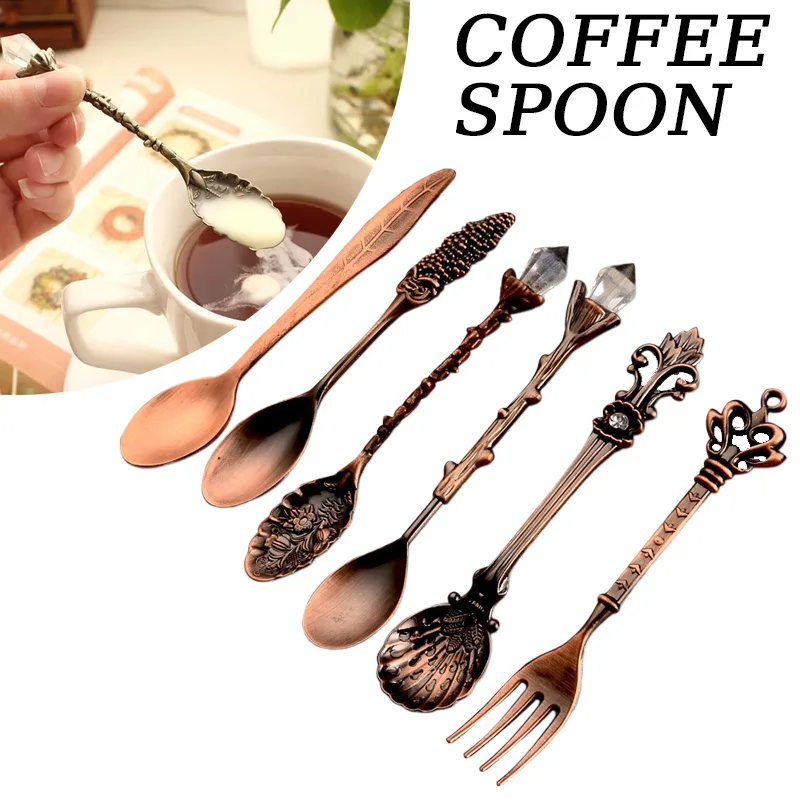 6pcs Set Ice Cream Spoon Jam S - Vintage Collectible Spoons 리뷰 및 가격