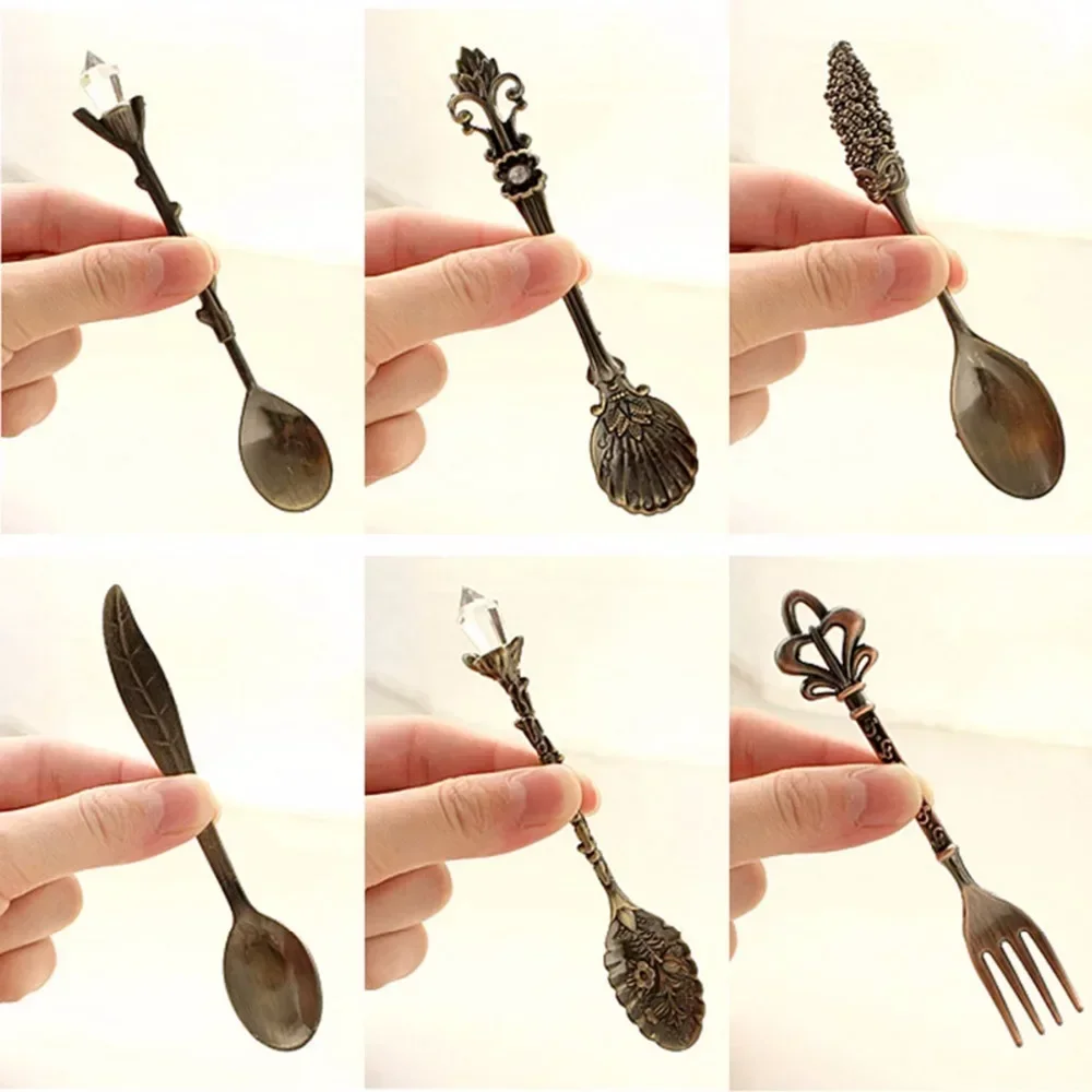 6pcs Set Ice Cream Spoon Jam S - Vintage Collectible Spoons 리뷰 및 가격