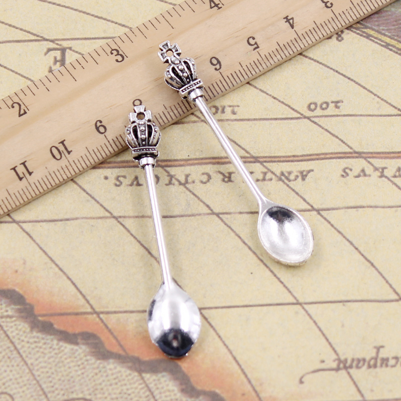 10pcs Charms Kitchen Crown Spo - Vintage Collectible Spoons 리뷰 및 가격