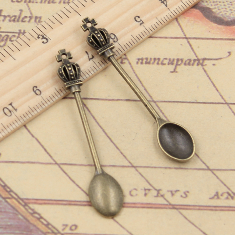 10pcs Charms Kitchen Crown Spo - Vintage Collectible Spoons 리뷰 및 가격