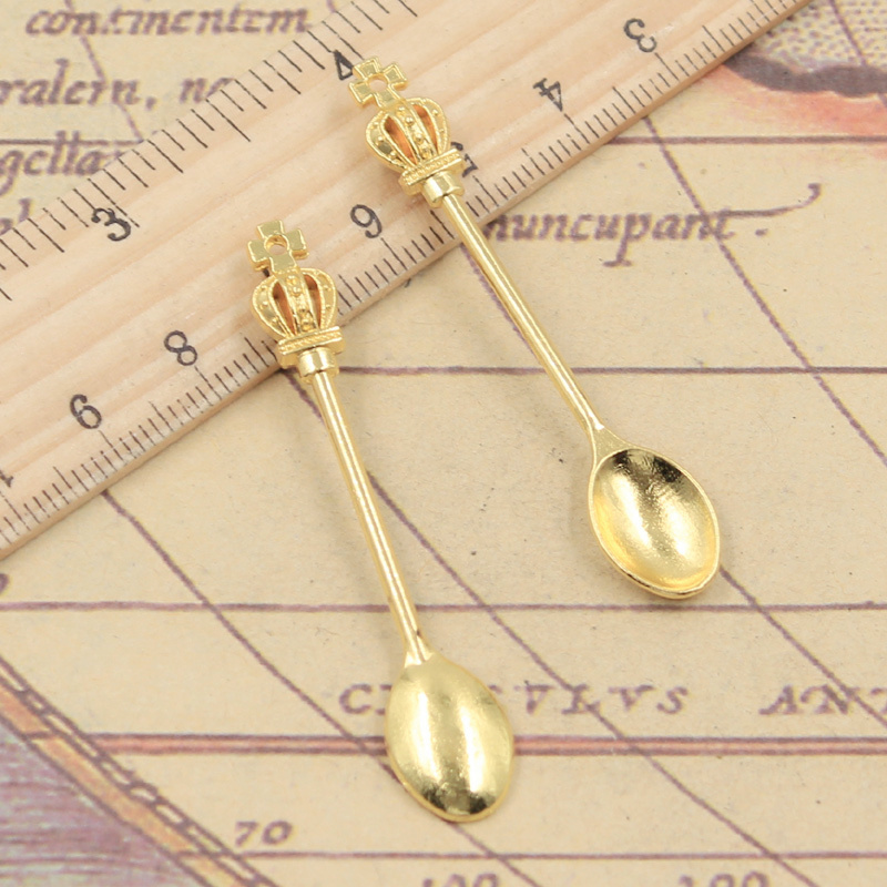 10pcs Charms Kitchen Crown Spo - Vintage Collectible Spoons 리뷰 및 가격