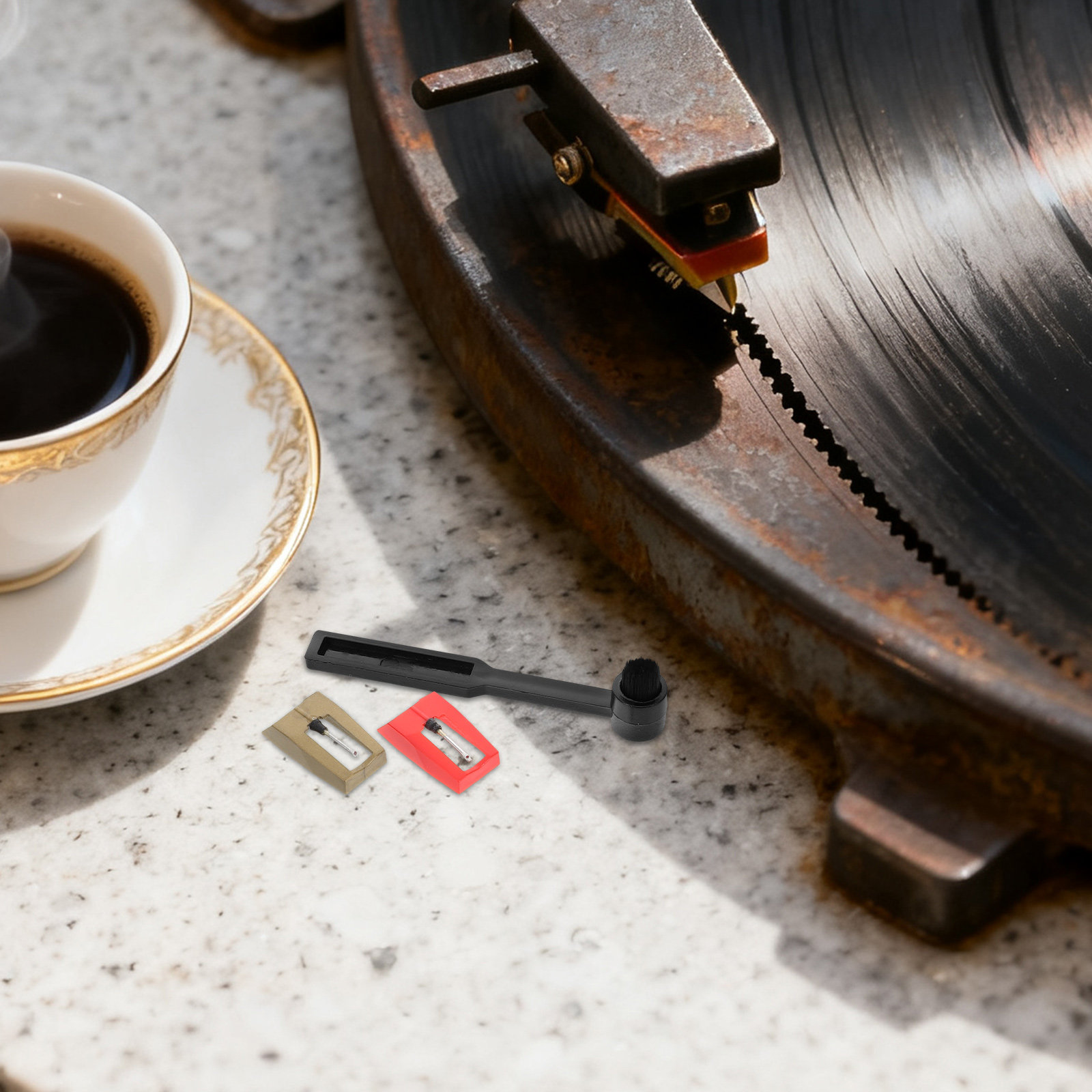 Stylus Set Cleaning Brush Phon - Record Player Needle 리뷰 및 가격
