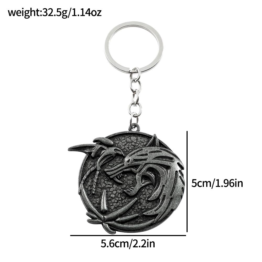 Vintage Wolf Head Keychain Gam - Vintage Necklace 리뷰 및 가격