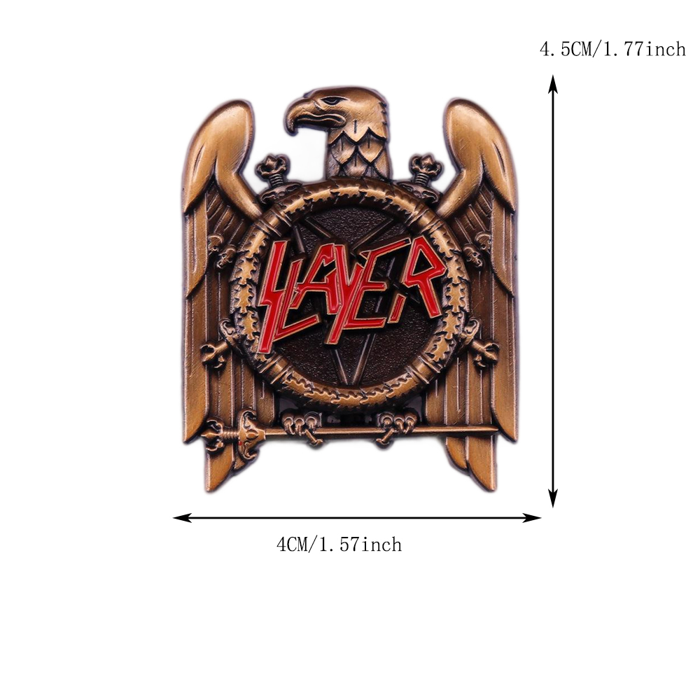 1pc Retro Heavy Metal Band Pop - Collectible Vintage Brooches 리뷰 및 가격
