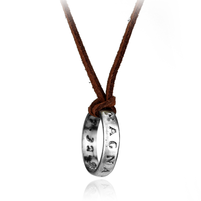 Game Anime Leather Chain Ring  - Vintage Necklace 리뷰 및 가격