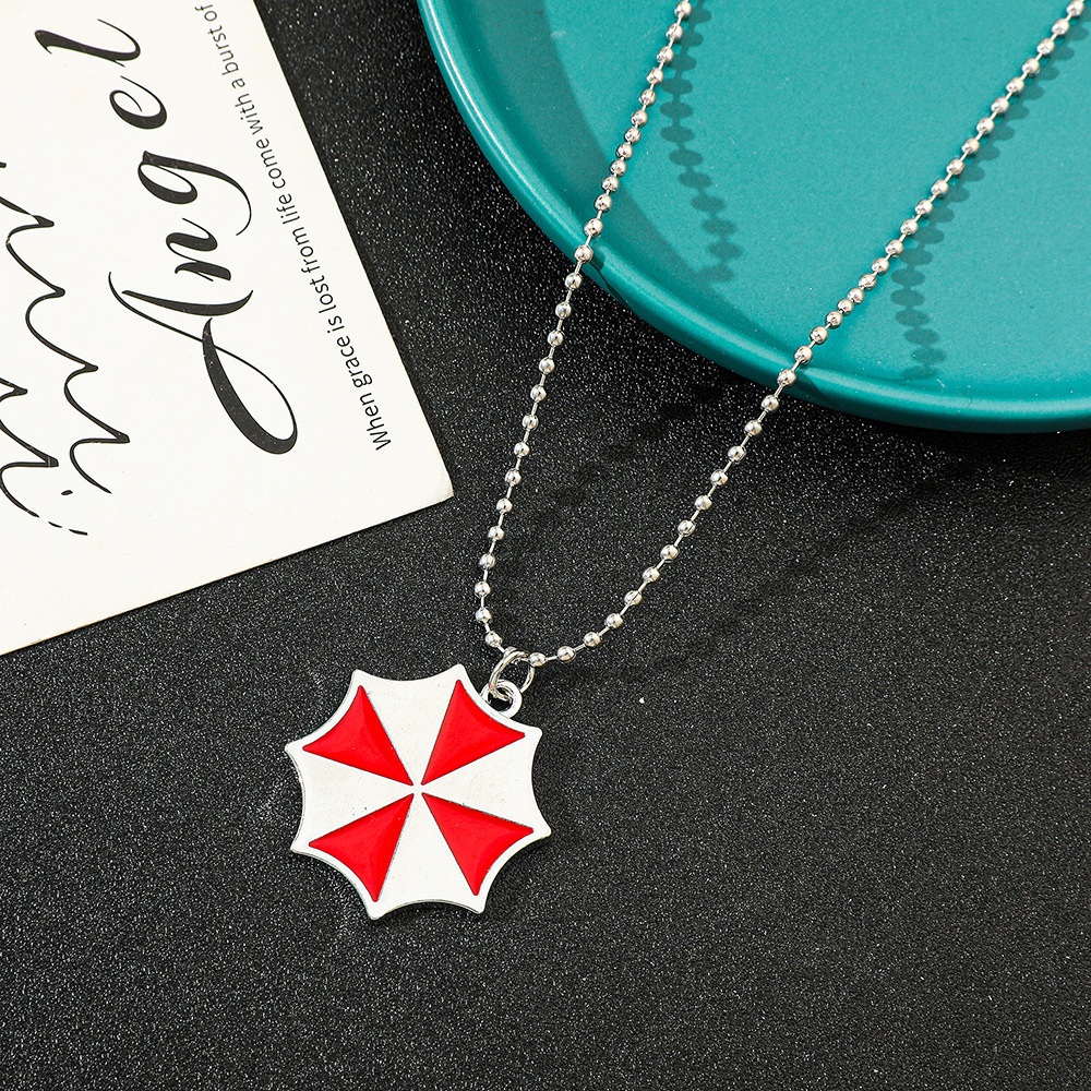 Vintage Fashion Red Umbrella P - Vintage Necklace 리뷰 및 가격