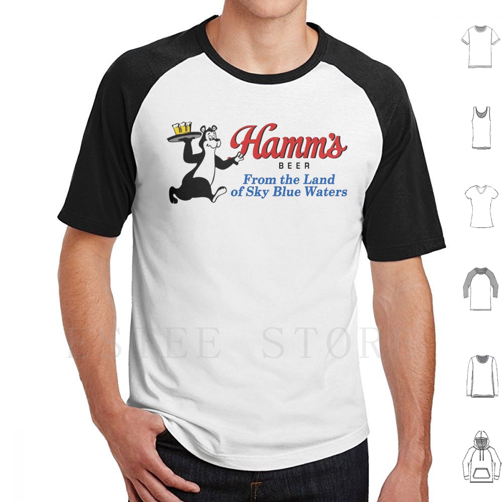 Hamm's Beer Bear Design T Shir - Collectible Vintage T Shirts 리뷰 및 가격