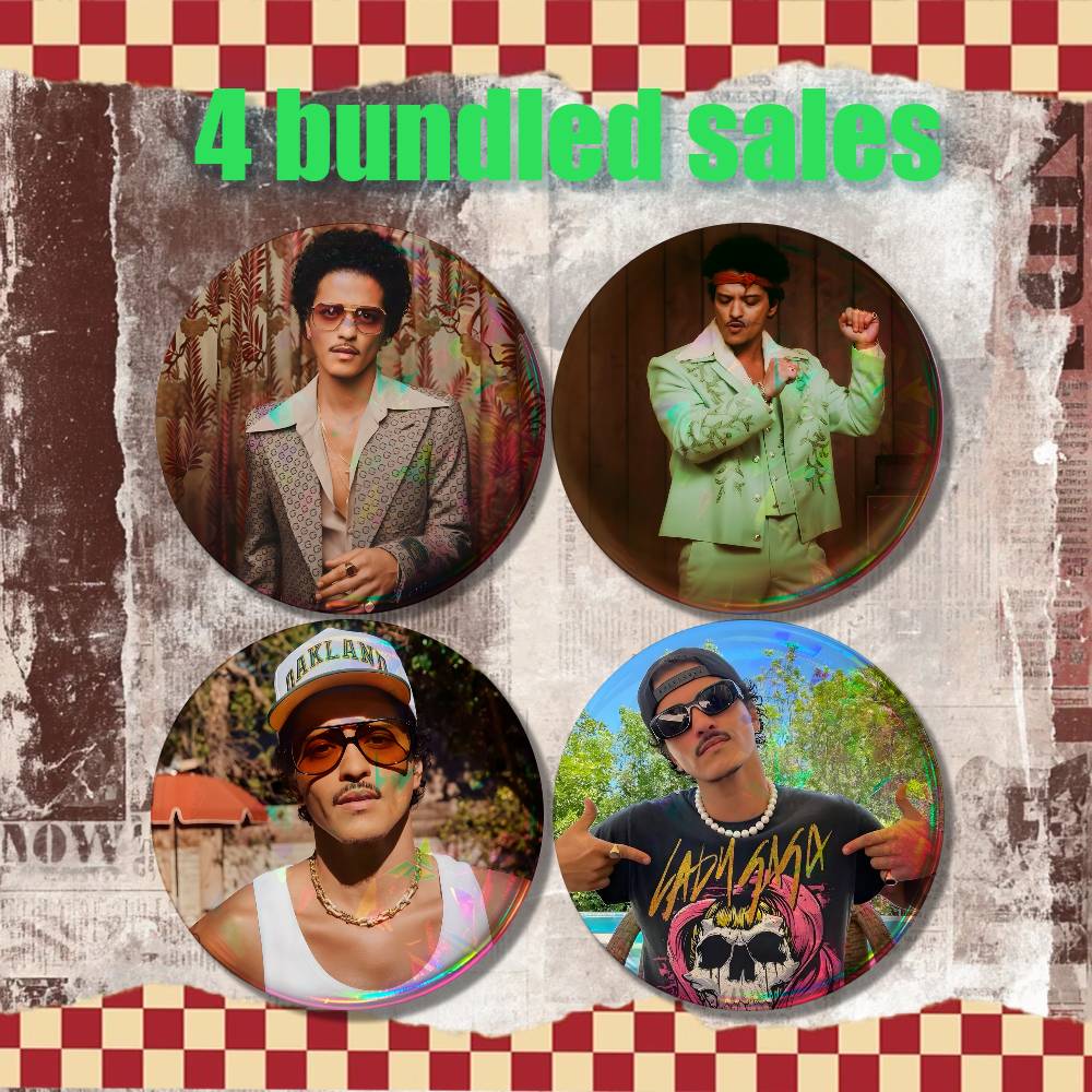 B-Bruno Mars 24K Magic Vintage - Collectible Vintage Brooches 리뷰 및 가격