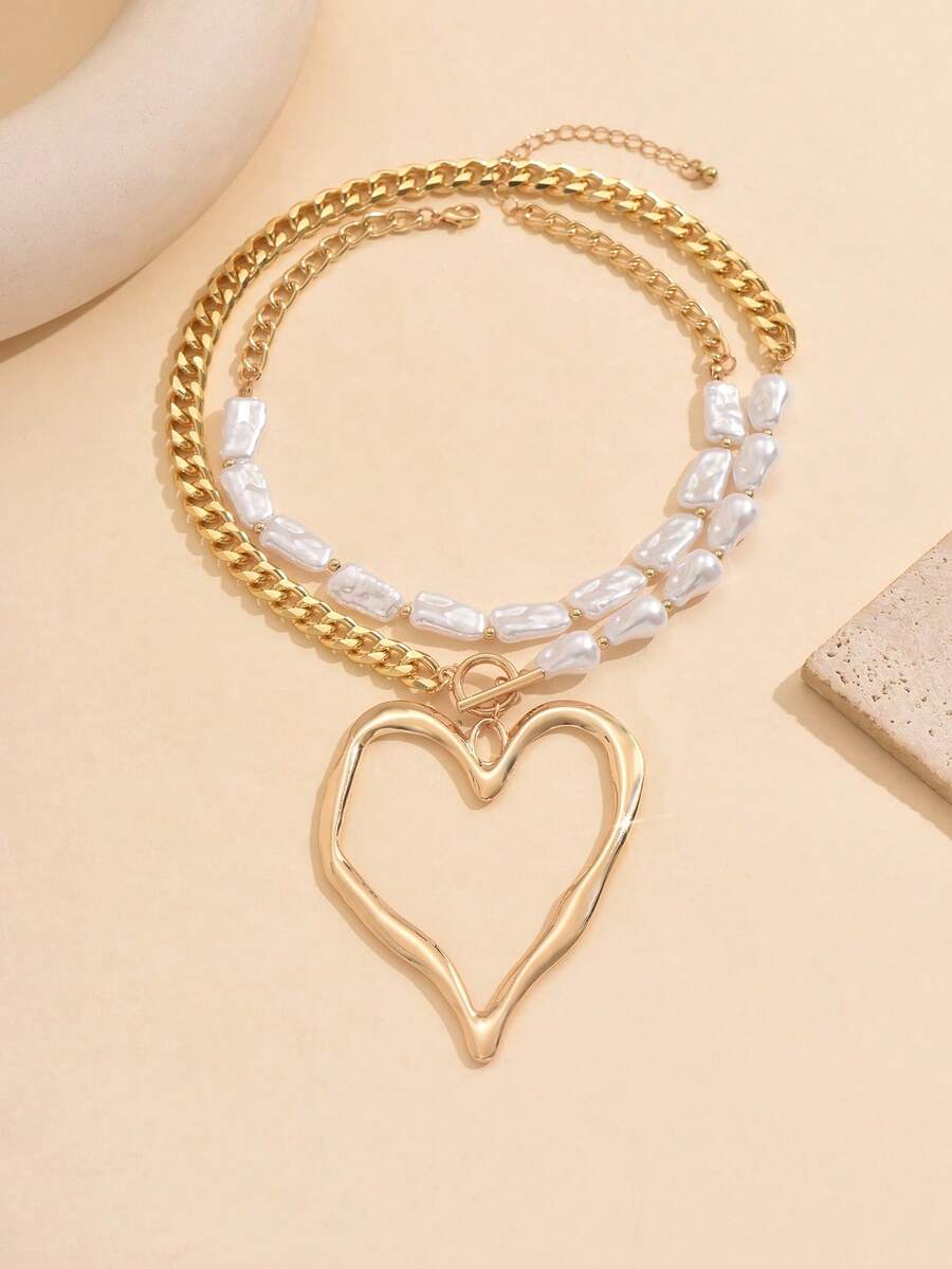 2pcs Vintage Exaggerated Metal - Vintage Necklace 리뷰 및 가격