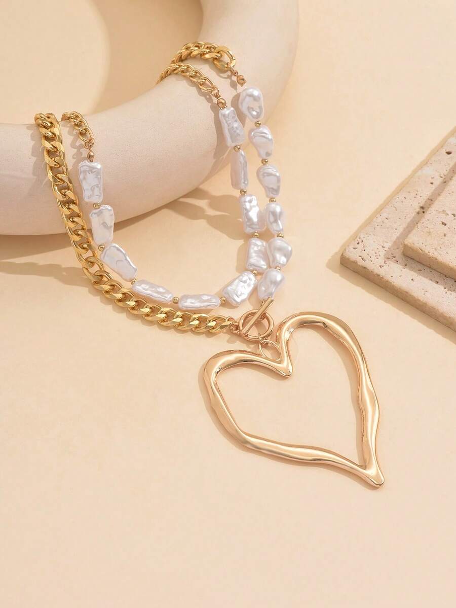 2pcs Vintage Exaggerated Metal - Vintage Necklace 리뷰 및 가격
