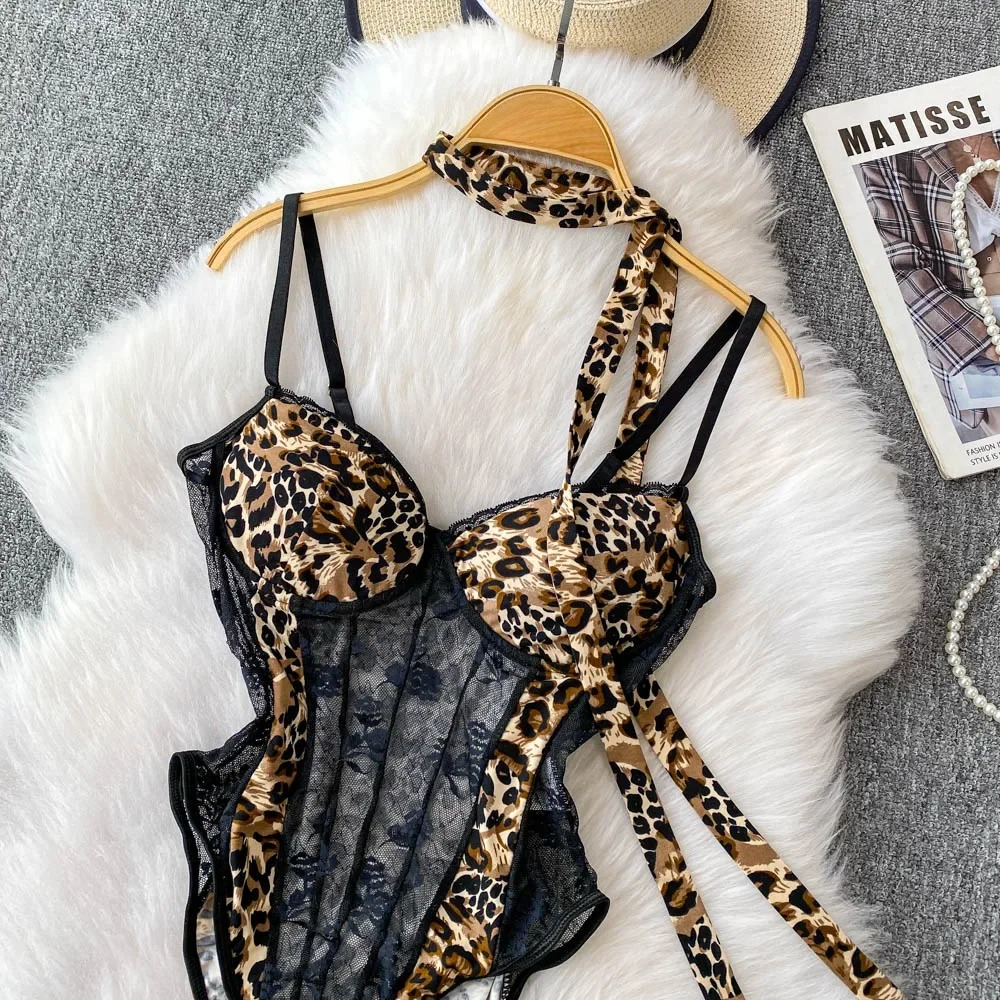 Women Hotsweet V-neck Leopard  - Vintage Necklace 리뷰 및 가격