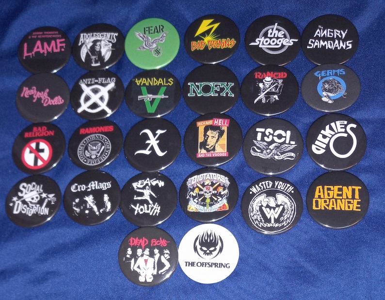 Vintage US Punk Rock Band Pinb - Collectible Vintage Brooches 리뷰 및 가격