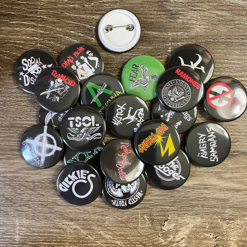 Vintage US Punk Rock Band Pinb - Collectible Vintage Brooches 리뷰 및 가격