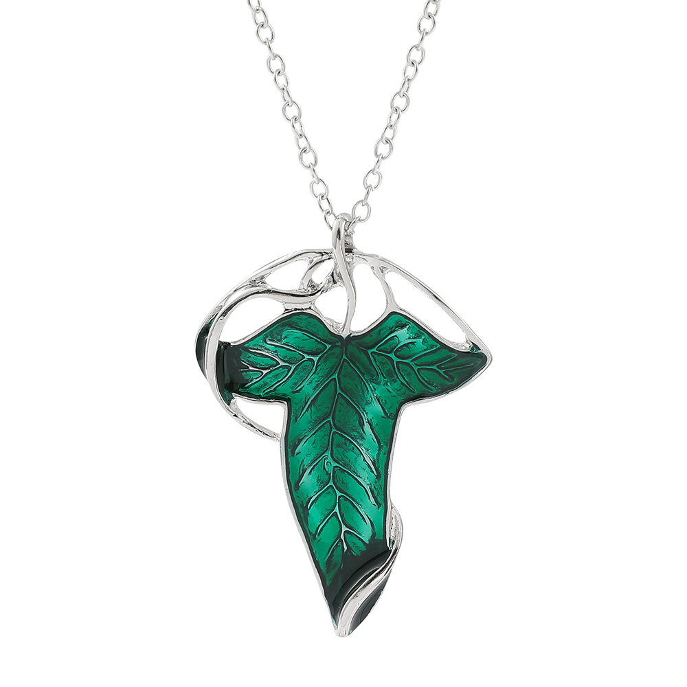 Vintage Green Leaf Pendant Nec - Vintage Necklace 리뷰 및 가격