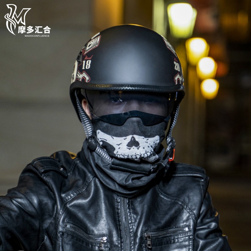 Retro Motorcycle Helmets for M - Lens Cap Vintage 리뷰 및 가격