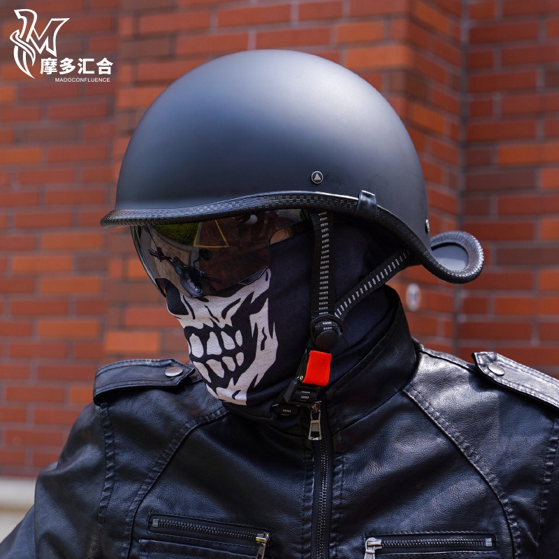 Retro Motorcycle Helmets for M - Lens Cap Vintage 리뷰 및 가격