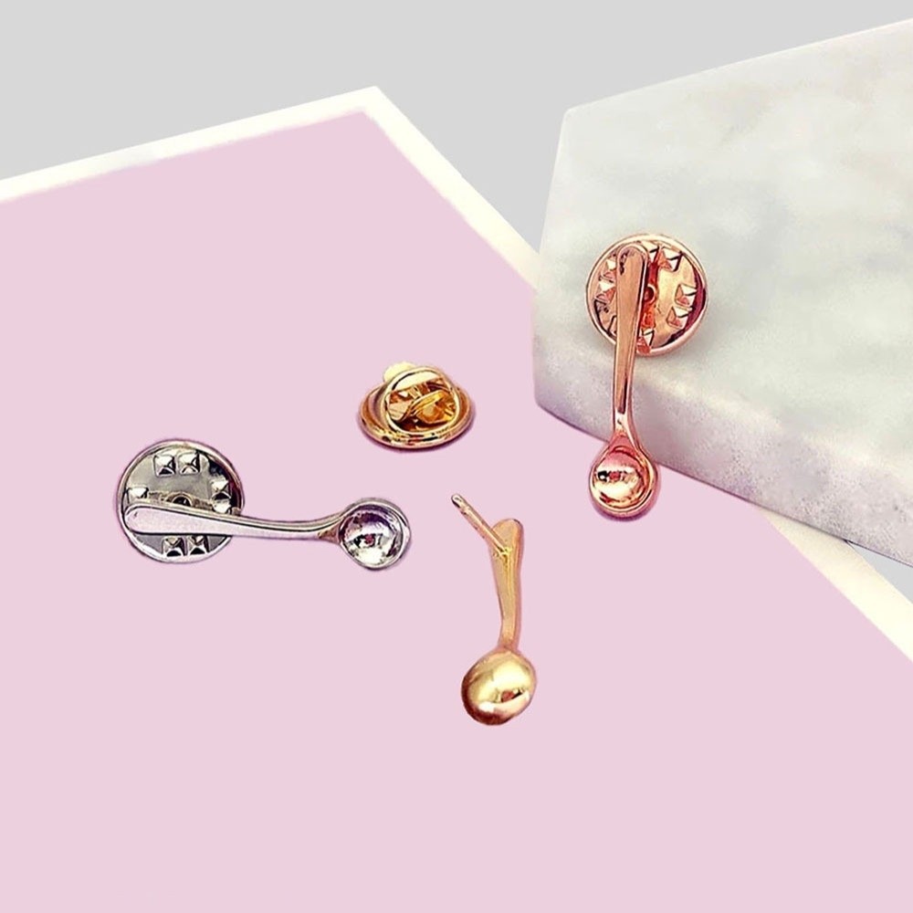 New Cute Design Spoon Brooch C - Vintage Collectible Spoons 리뷰 및 가격
