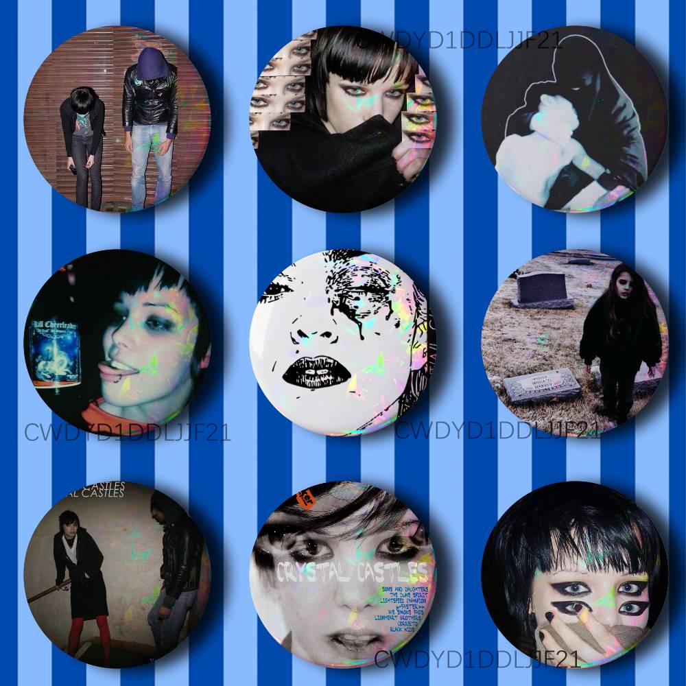 C-Crystal Castles Band Amnesty - Collectible Vintage Brooches 리뷰 및 가격