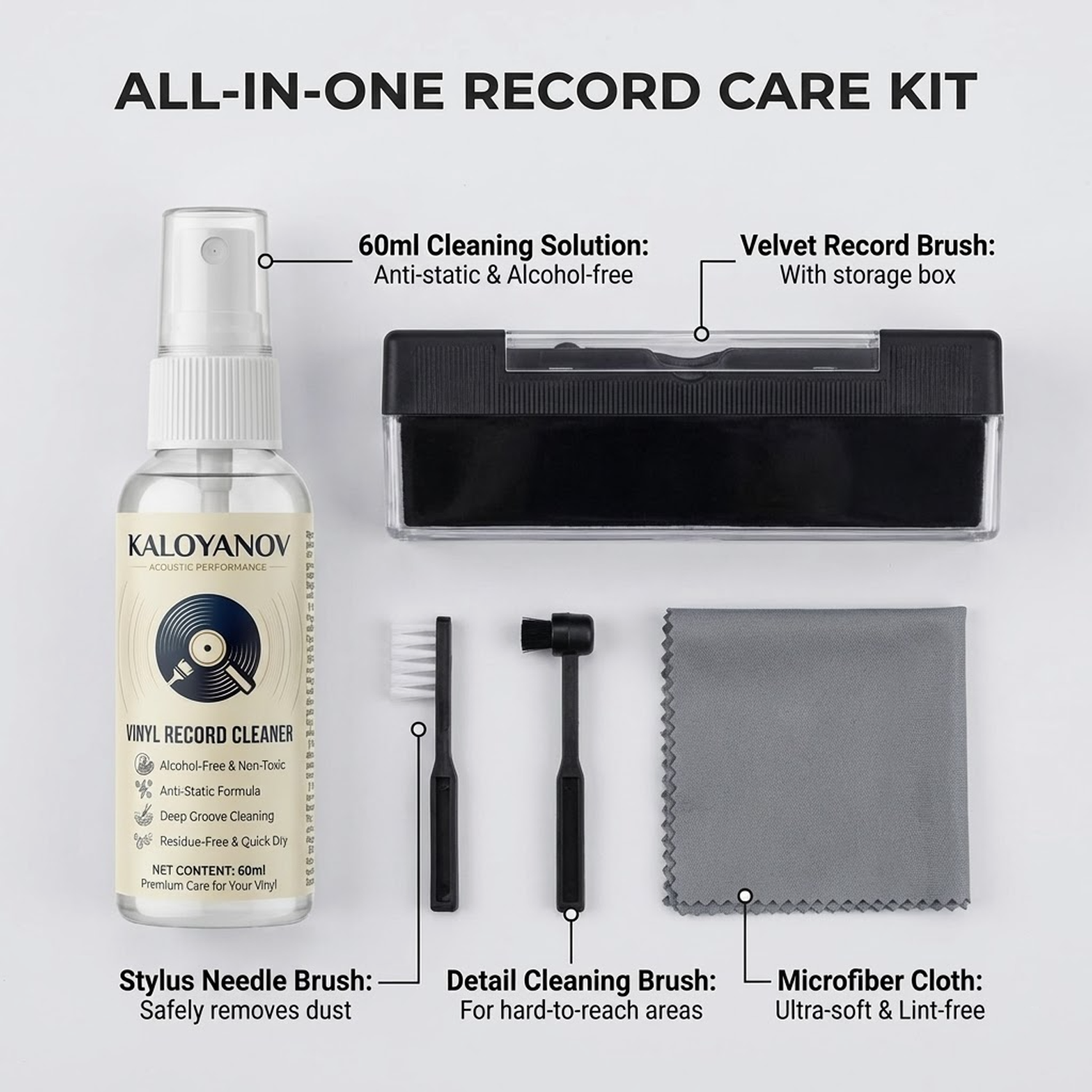 Anti-Static Vinyl Record Clean - Record Player Needle 리뷰 및 가격
