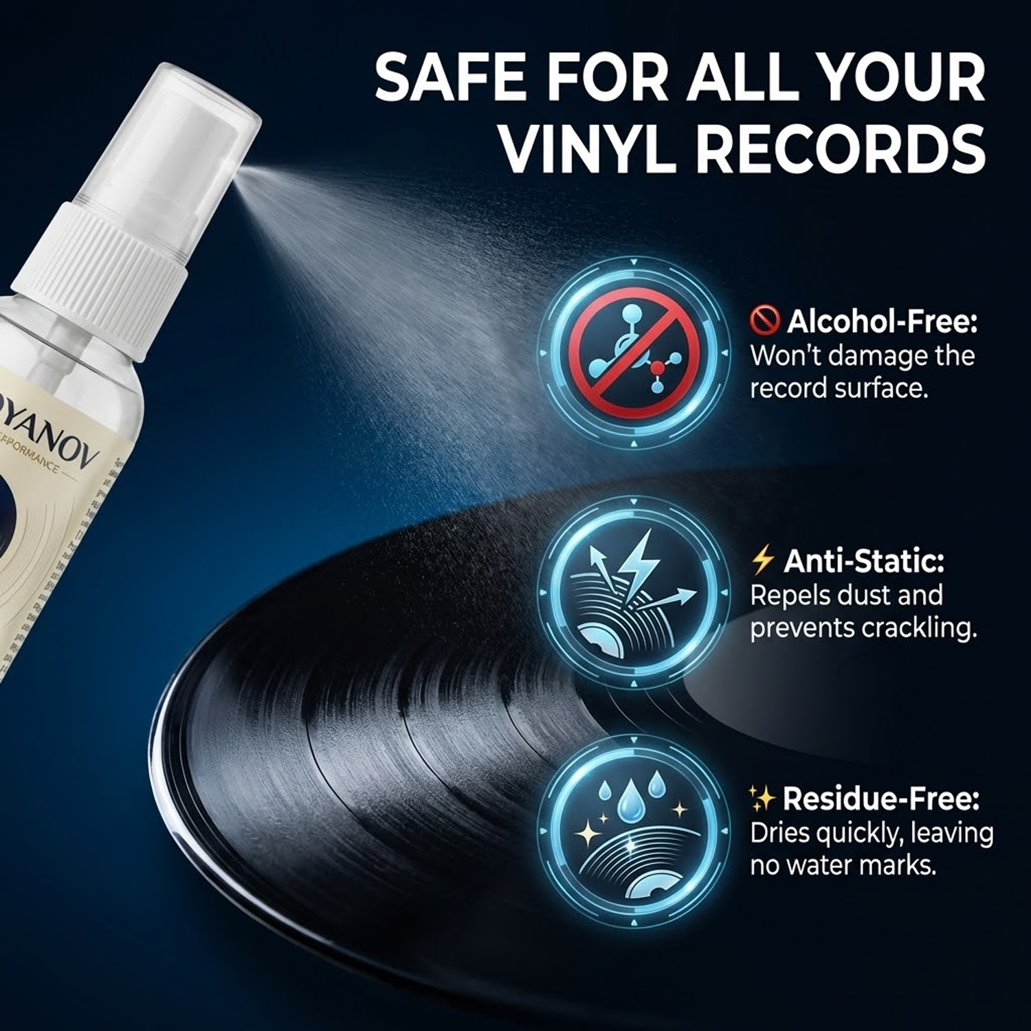 Anti-Static Vinyl Record Clean - Record Player Needle 리뷰 및 가격