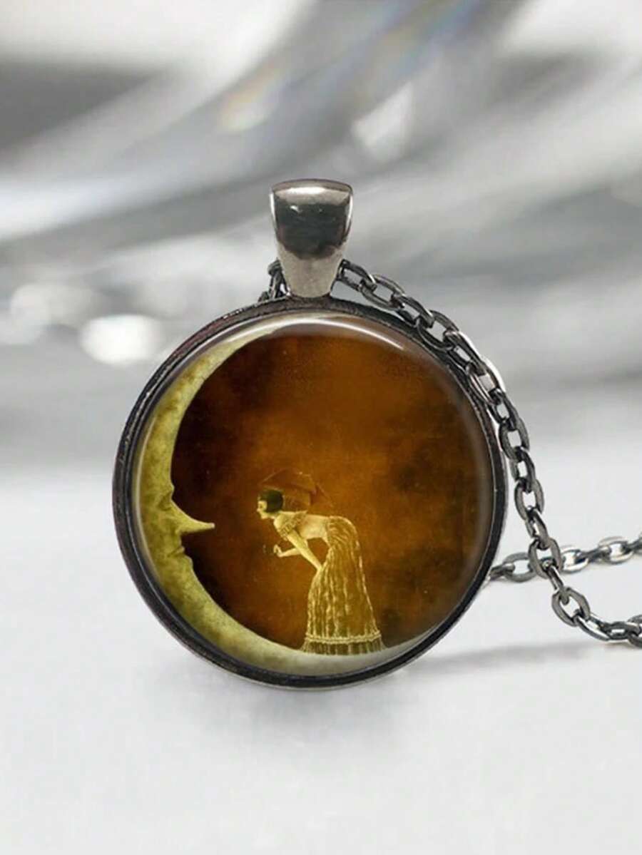 Woman On The Moon, Shannon Sta - Vintage Necklace 리뷰 및 가격
