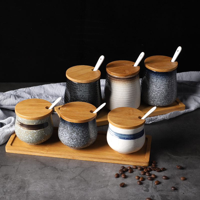 Ceramic Seasoning Jar Salt Sug - Vintage Collectible Spoons 리뷰 및 가격