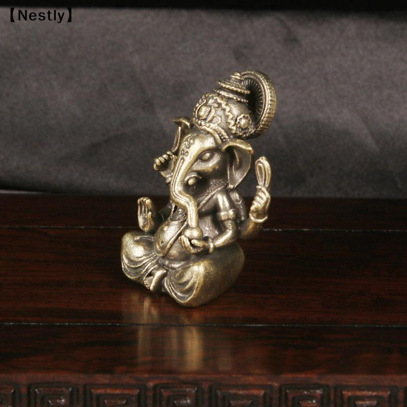 Vintage Brass Thai Elephant Go - Vintage Collectible Ornaments 리뷰 및 가격