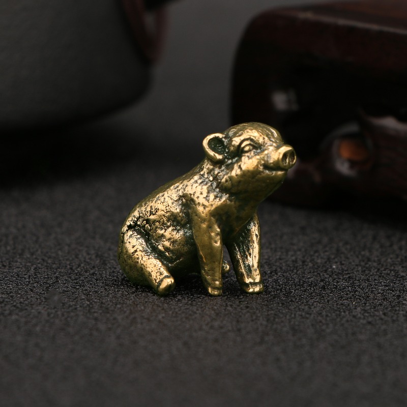 Retro Chinese Zodiac Pig Archa - Vintage Collectible Ornaments 리뷰 및 가격