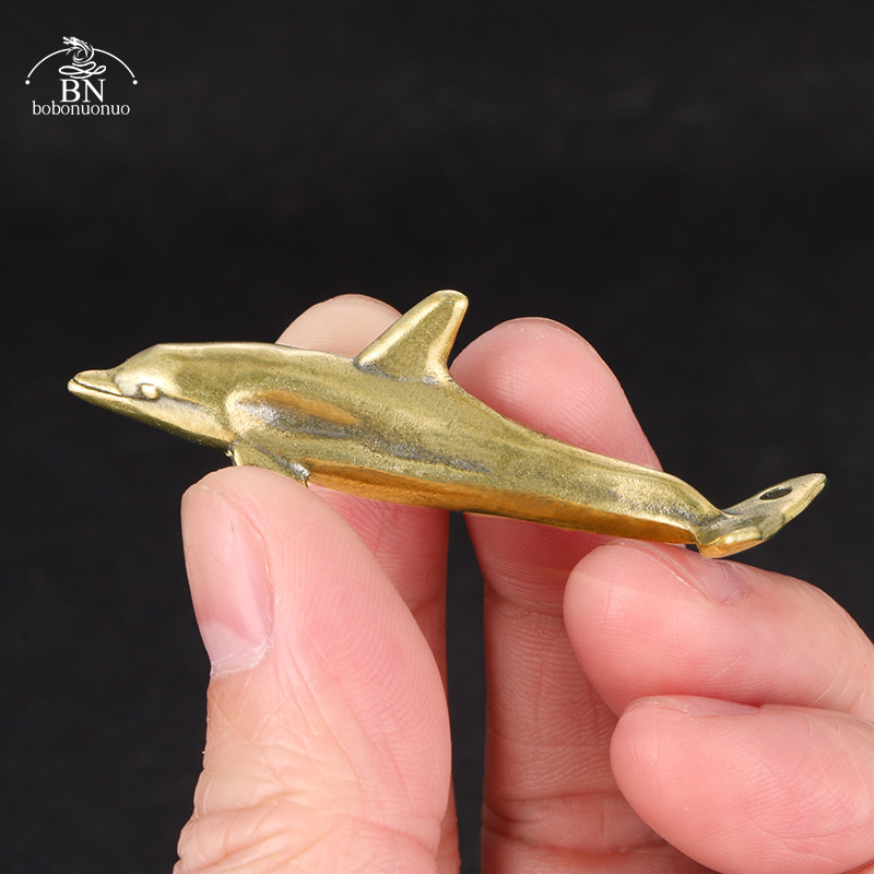 Solid Brass Dolphin Ornaments  - Vintage Collectible Ornaments 리뷰 및 가격