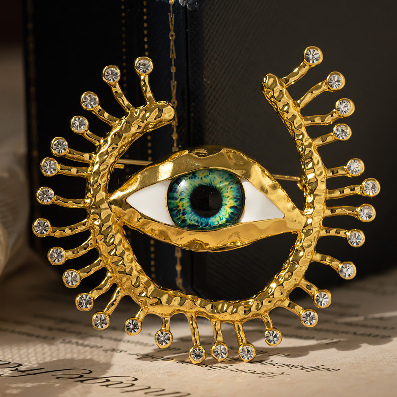 New Evil Eye Badges Cosplay An - Collectible Vintage Brooches 리뷰 및 가격