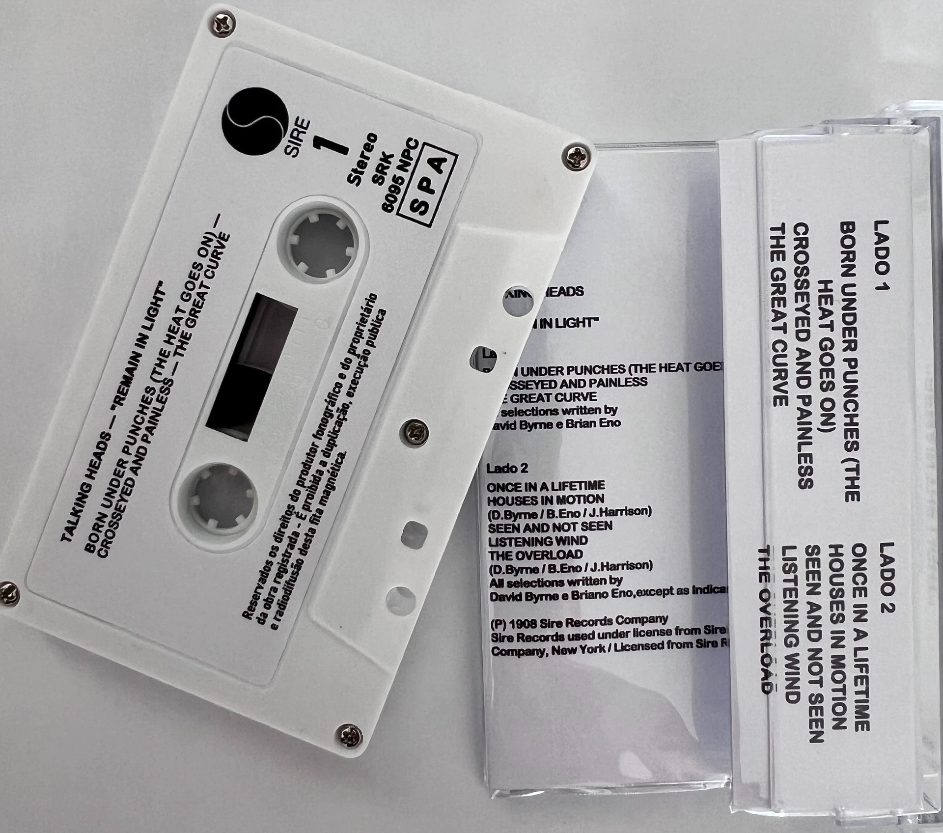 Rock Talking Heads David Byrne - Cassette Tape Head 리뷰 및 가격