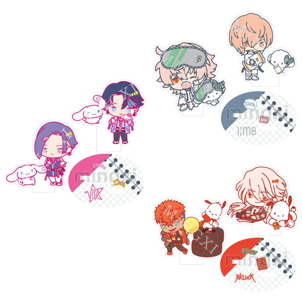 15PCS Anime  Paradox Live  Acr - Vintage Collectible Accessories 리뷰 및 가격