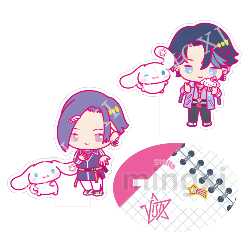 15PCS Anime  Paradox Live  Acr - Vintage Collectible Accessories 리뷰 및 가격