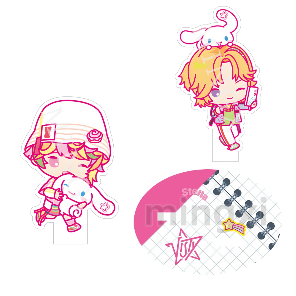 15PCS Anime  Paradox Live  Acr - Vintage Collectible Accessories 리뷰 및 가격
