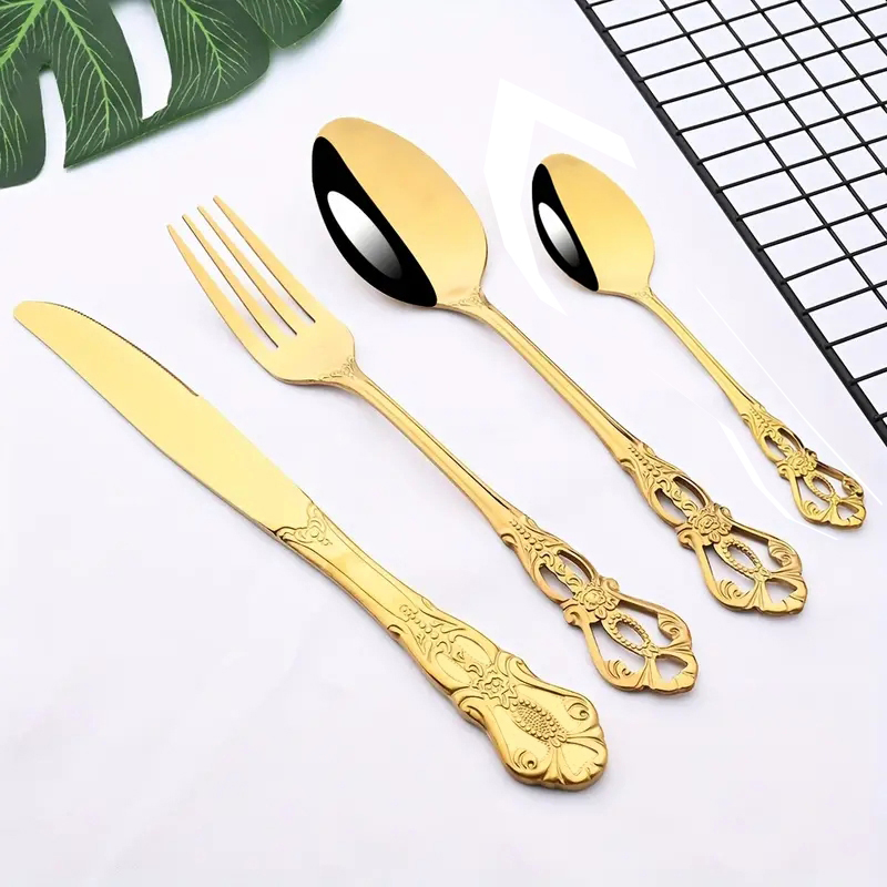 4/24pcs Elegant and durable vi - Vintage Collectible Spoons 리뷰 및 가격