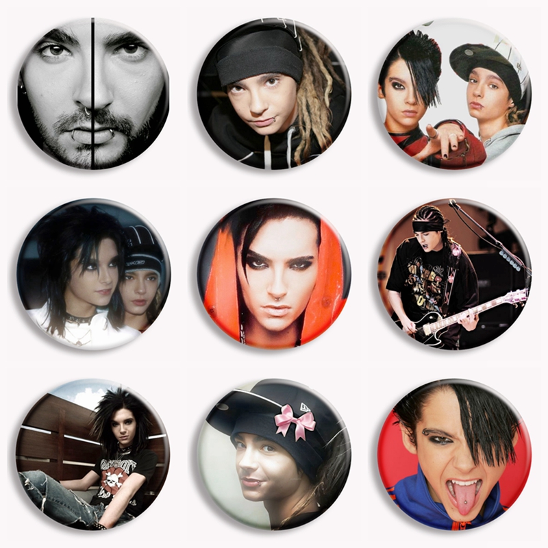 Rock Band Tokio Hotel Kaulitz  - Collectible Vintage Brooches 리뷰 및 가격