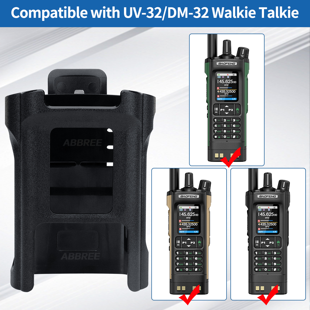Baofeng Original UV-32 DM-32 W - Cassette Walkman Belt 리뷰 및 가격